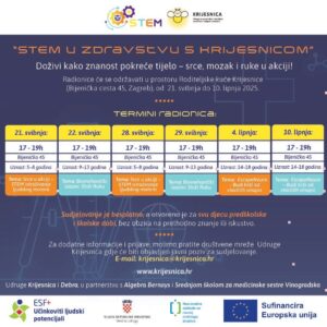 “STEM u zdravstvu s Krijesnicom”