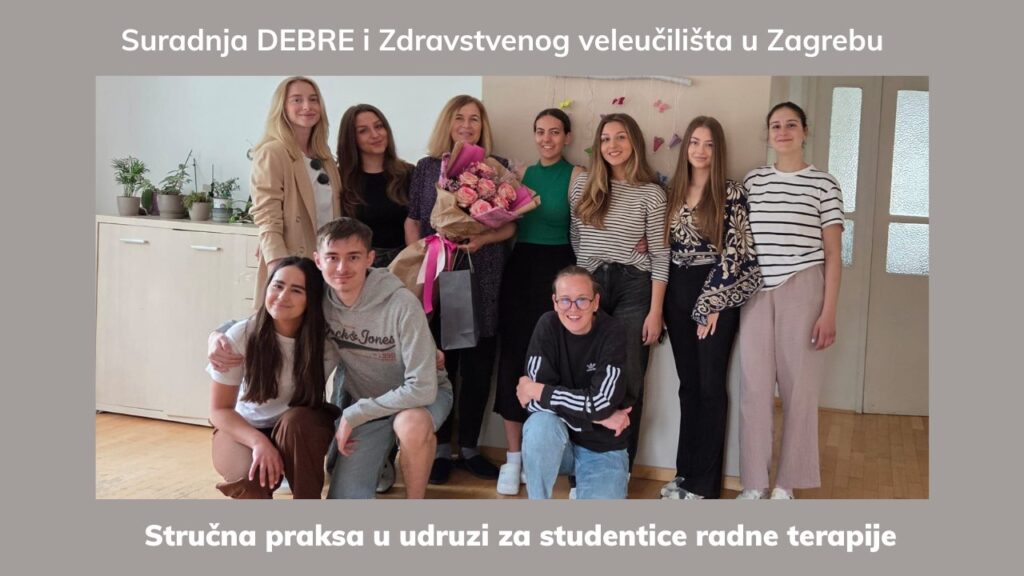 Radna terapija, mentorstvo i zajednica: temelj razvoja budućih stručnjaka